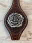Concho Silver Rose 1 1/2